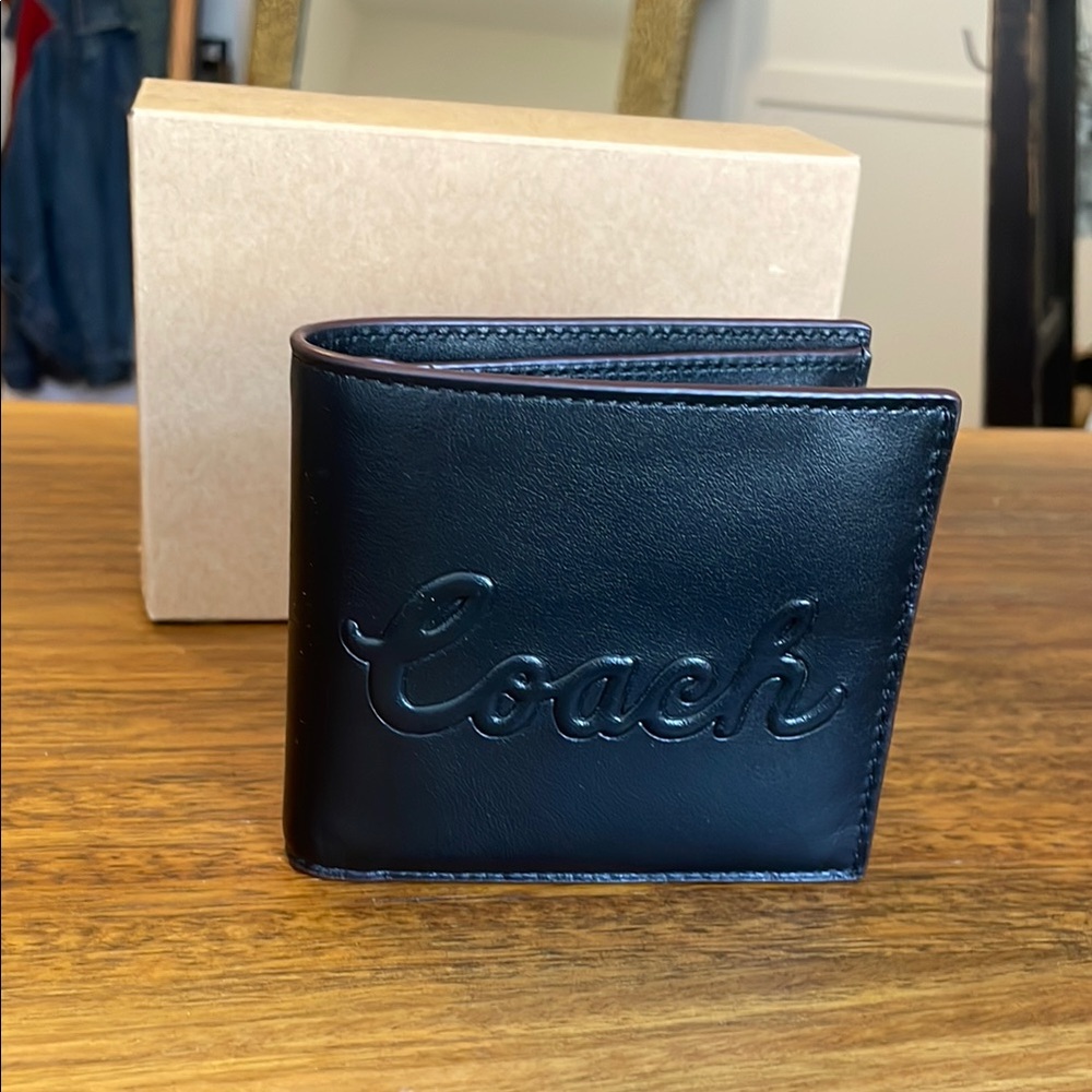 Coach Black Wallet